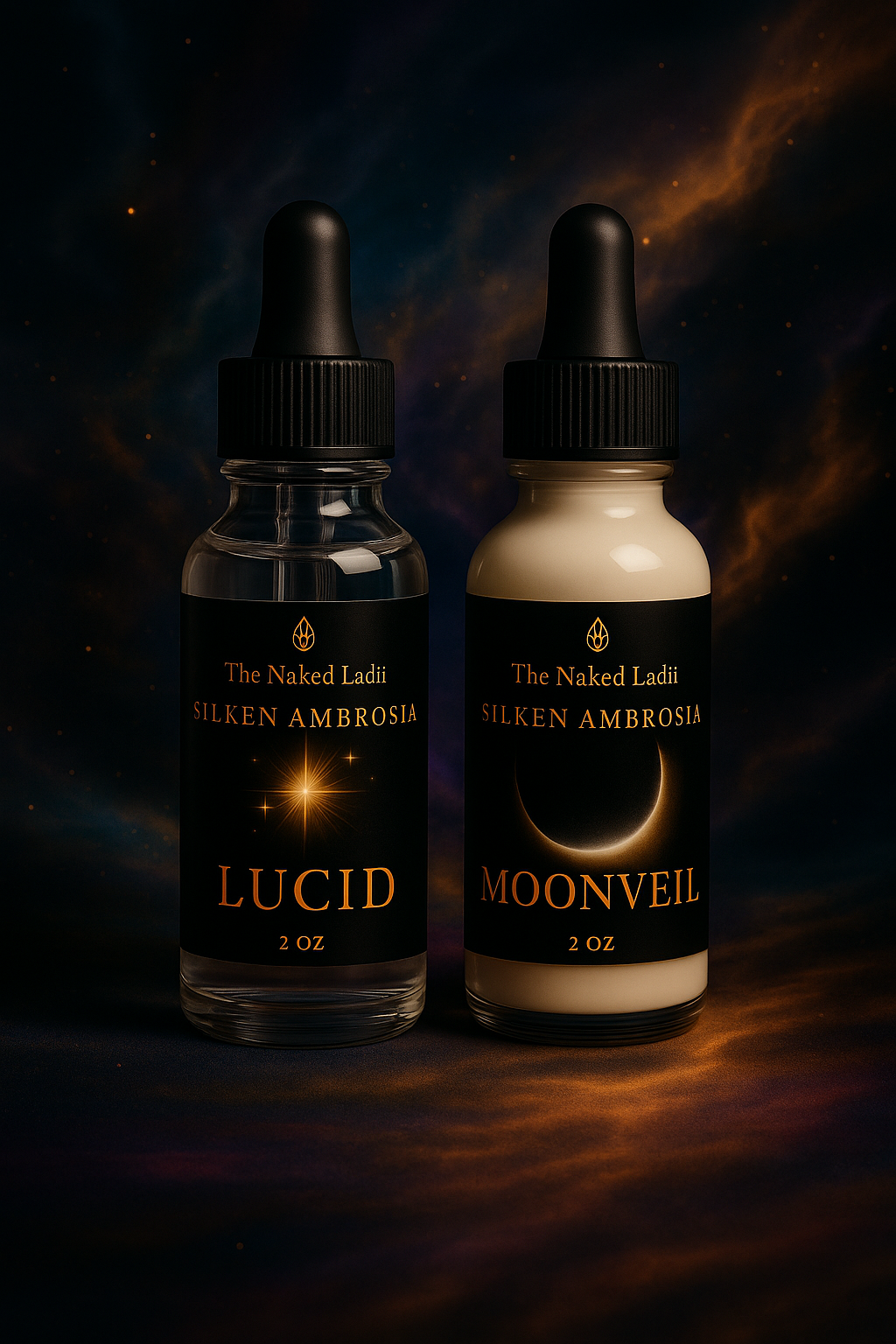 SILKEN AMBROSIA: Liquid intimacy elixir